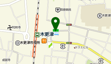 ChargeSPOT ファミリーマート 木更津駅東口店の地図画像