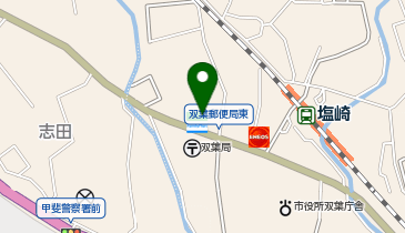 CHARGESPOT(チャージスポット)ファミリーマート 甲斐双葉塩崎店の地図画像