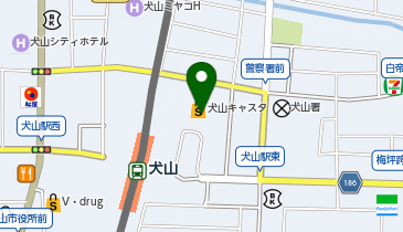 CHARGESPOT(チャージスポット)【自販機】犬山キャスタ 1F休憩コーナーの地図画像