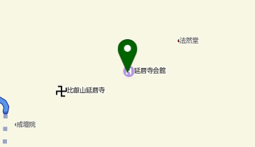 CHARGESPOT(チャージスポット)国際観光旅館 延暦寺会館の地図画像