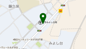 ChargeSPOT ファミリーマート みよし台店の地図画像