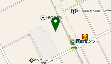 ChargeSPOT ファミリーマート 神戸中央市民病院店の地図画像