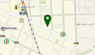 ChargeSPOT ファミリーマート 矢向店の地図画像