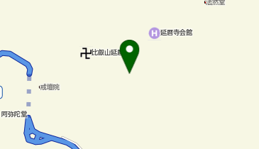 CHARGESPOT(チャージスポット)延暦寺内 一隅会館の地図画像