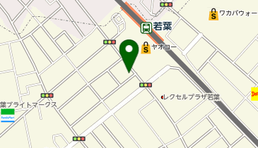 ChargeSPOT ファミリーマート 若葉駅西口店の地図画像