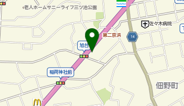 ChargeSPOT ファミリーマート 鶴見旭台店の地図画像