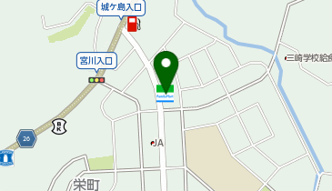 ChargeSPOT ファミリーマート 三崎原町店の地図画像