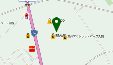 ChargeSPOT ファミリーマート 入間アウトレットパーク店の地図画像