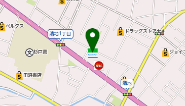 ChargeSPOT ファミリーマート 杉戸清地店の地図画像