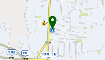 CHARGESPOT(チャージスポット)ローソン 西東京北原店の地図画像