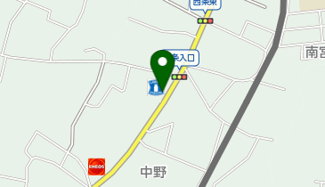 CHARGESPOT(チャージスポット)ローソン 中野西条店の地図画像