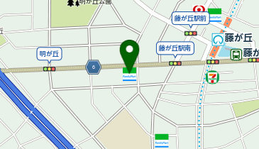 ChargeSPOT ファミリーマート 名東藤が丘店の地図画像