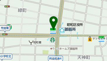 ChargeSPOT ファミリーマート 御器所駅前店の地図画像