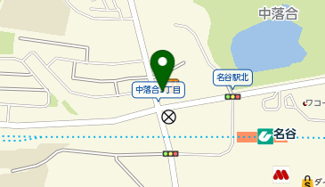 ChargeSPOT ファミリーマート 名谷駅北店の地図画像