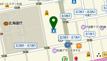 ChargeSPOT ローソン JPローソン赤れんが テラス店の地図画像