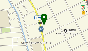 ChargeSPOT ファミリーマート 港十一屋店の地図画像