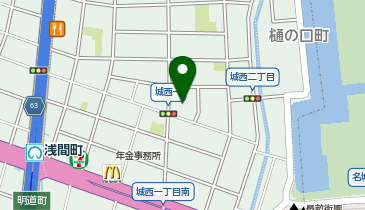 ChargeSPOT ファミリーマート 城西二丁目店の地図画像