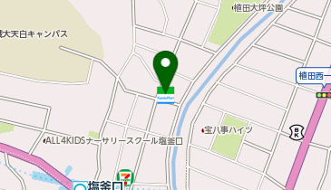 ChargeSPOT ファミリーマート 大坪店の地図画像
