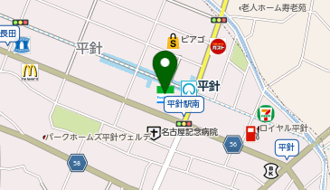 ChargeSPOT ファミリーマート 平針駅前店の地図画像
