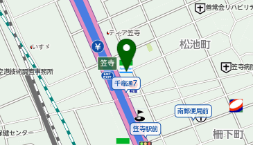 ChargeSPOT ファミリーマート ちかま通店の地図画像