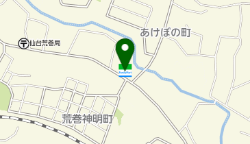 ChargeSPOT ファミリーマート 仙台荒巻神明店の地図画像