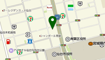 ChargeSPOT ファミリーマート 仙台二日町店の地図画像