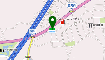 CHARGESPOT(チャージスポット)ファミリーマート 伊勢原桜坂店の地図画像