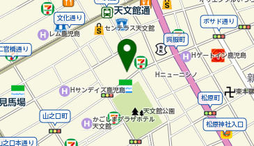 CHARGESPOT(チャージスポット)JOYSOUND 鹿児島天文館店の地図画像