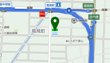 ChargeSPOT ファミリーマート 鳥見町二丁目店の地図画像