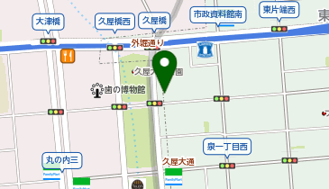 ChargeSPOT ファミリーマート 久屋通店の地図画像