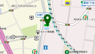 ChargeSPOT ファミリーマート 仙台アパホテル店の地図画像