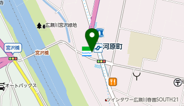 ChargeSPOT ファミリーマート 若林河原町店の地図画像