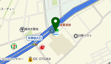 ChargeSPOT ファミリーマート 鶴見寛政町店の地図画像