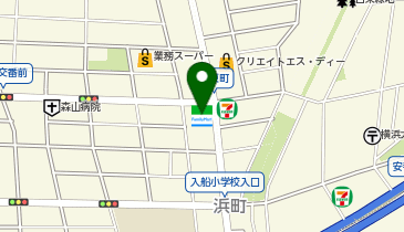 ChargeSPOT ファミリーマート 鶴見潮田四丁目店の地図画像