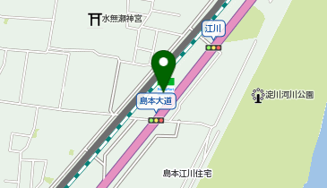 ChargeSPOT ファミリーマート 島本江川店の地図画像