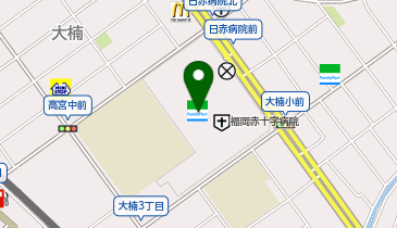 ChargeSPOT ファミリーマート 福岡赤十字病院店の地図画像