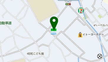 CHARGESPOT(チャージスポット)ファミリーマート 甲府昭和店の地図画像