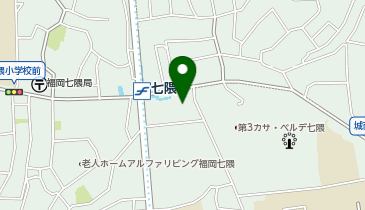ChargeSPOT ファミリーマート 福岡七隈駅東口店の地図画像