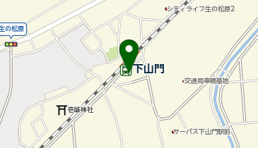 ChargeSPOT ファミリーマート 下山門駅前店の地図画像