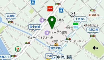 ChargeSPOT ファミリーマート 博多リバレイン店の地図画像