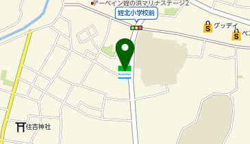 ChargeSPOT ファミリーマート 福岡姪の浜三丁目店の地図画像