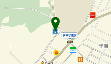 CHARGESPOT(チャージスポット)ローソン 伊奈学園前店の地図画像