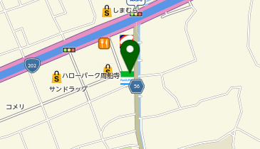 ChargeSPOT ファミリーマート 福岡千里店の地図画像