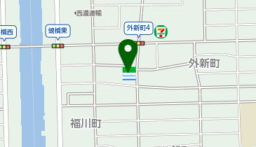 ChargeSPOT ファミリーマート 外新町四丁目店の地図画像