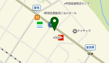 CHARGESPOT(チャージスポット)GiGO 甲西の地図画像