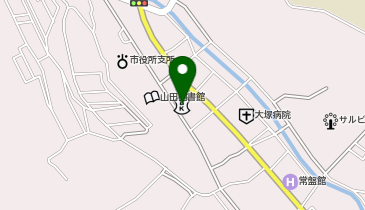 CHARGESPOT(チャージスポット)福岡銀行 山田支店の地図画像