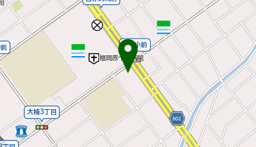ChargeSPOT ファミリーマート 福岡大楠三丁目店の地図画像