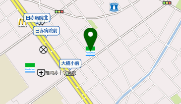 ChargeSPOT ファミリーマート 福岡大楠一丁目店の地図画像