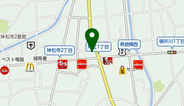 ChargeSPOT ファミリーマート 神松寺二丁目店の地図画像