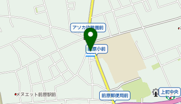 ChargeSPOT ファミリーマート 前原中央店の地図画像